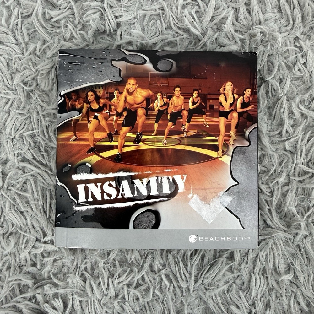 Insanity Total Body Workout Program 10 Disc DVD Set Shaun T Beachbody 2012
